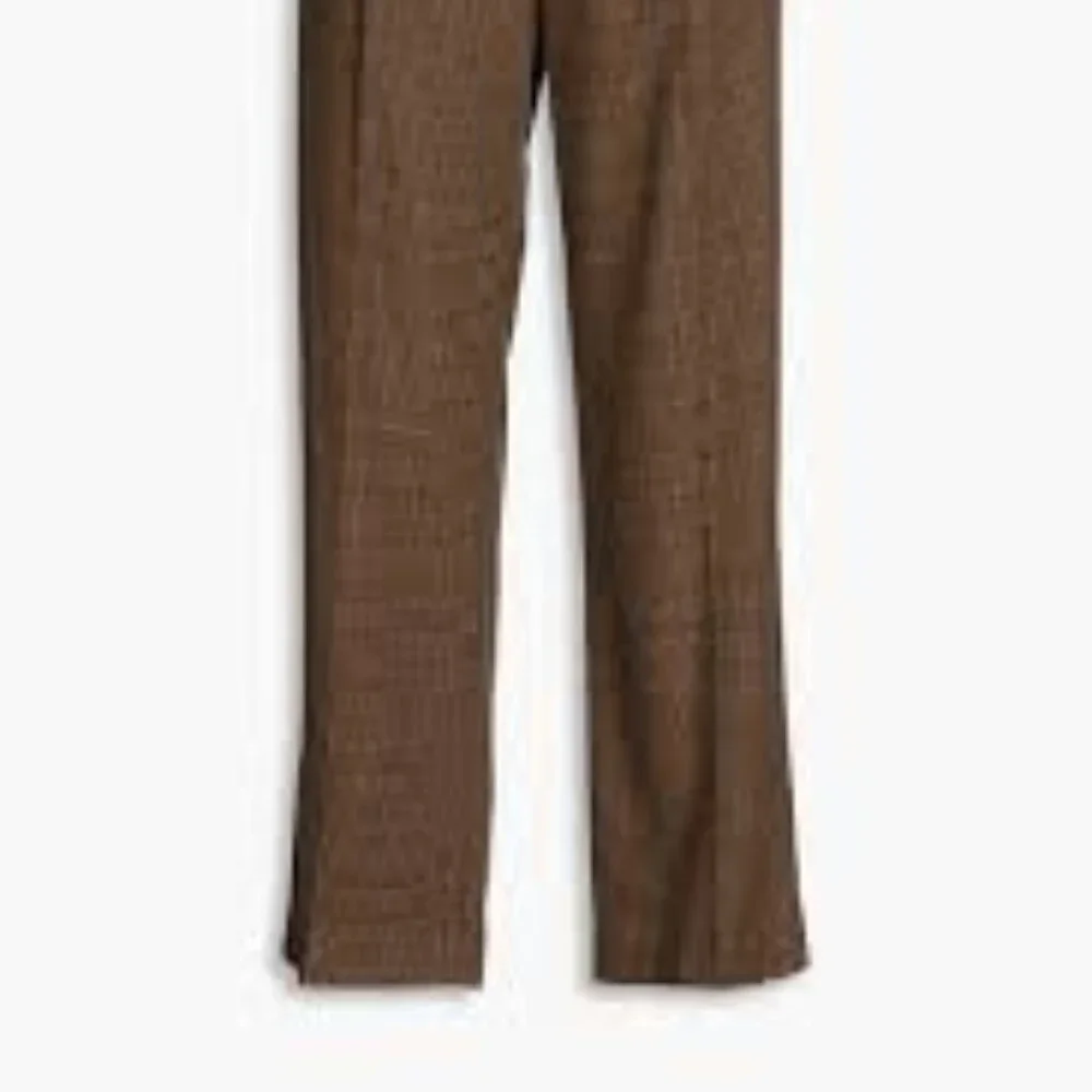 5 - NWT VINCE HOUNDSTOOTH WIDE LEG PANTS - Picture 5 of 7